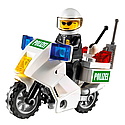 Lego City - Motocicleta de politie