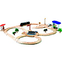 PlanCity - Circuit rutier si feroviar din lemn