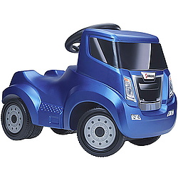 Camion ride-on albastru