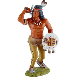 Figurina razboinic indian