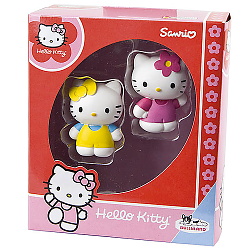 Hello Kitty - Set figurine Kitty si Mimmy