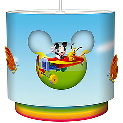 Lampa plafon cu abajur dublu Mickey