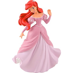 Mica Sirena - Figurina Ariel in rochie de bal