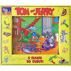 Puzzle Cuburi Tom si Jerry