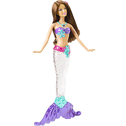 Sirena sclipitoare Barbie (satena)