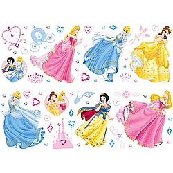 Sticker perete autoadeziv Disney Princess