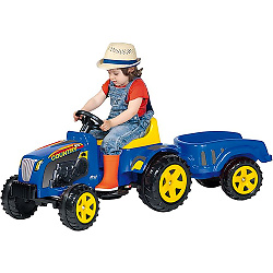 Tractor electric Country cu remorca
