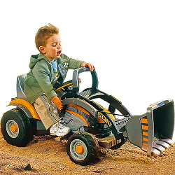 Tractor Mini Loader cu pedale si cupa