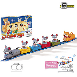 Trenulet electric gato Cazaratones