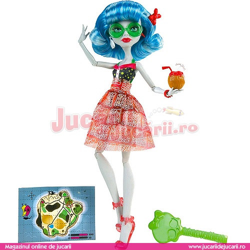 die partition texture Monster High - Papusa Ghoulia Yelps - Jucarii de Jucarii