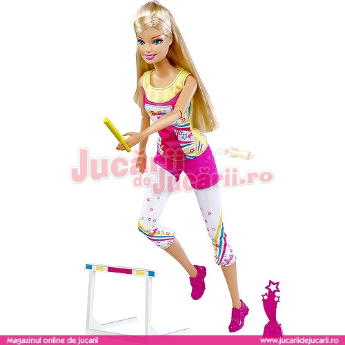 Characteristic Sortie alive Papusa Barbie "I Can Be" Atleta - Jucarii de Jucarii