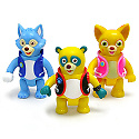 Learning Curve - Agent Oso - Set 3 figurine