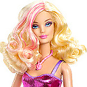 Barbie - Barbie Fashionista - Papusa Blonda cu animalut