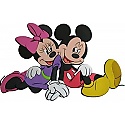 Decoratiune spuma Mickey si Minnie