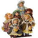 Fetite din portelan, 6 modele diferite