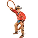 Bullyland - Figurina cowboy cu lasou