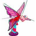 WowWee FlyTech - Fluture zburator Butterfly (roz)