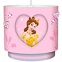 Decofun - Lampa plafon cu abajur dublu Princess