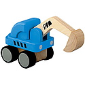 Plan Toys - Mini excavator din lemn