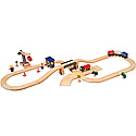 Plan Toys - PlanCity - Set circuit transport de marfa