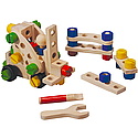 Plan Toys - Set constructii din lemn 60 piese