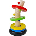 Plan Toys - Sortator in culori vesele din lemn