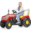 Rolly Toys - Tractor cu pedale X-Trac (rosu)