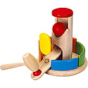 Plan Toys - Turn cu bile din lemn