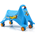 Vehicul Whirlee ride-on (albastru)
