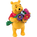 Winnie the Pooh - Figurina Winnie cu flori